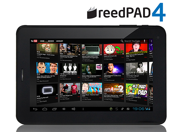 reedPAD 4 3G bağlantılı Android tablet