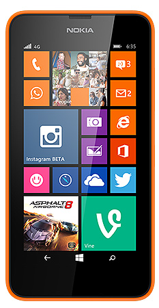 Lumia 635 telefon