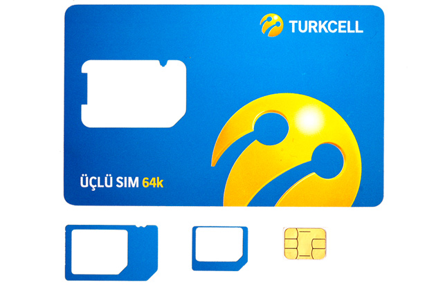 Turkcell Üçlü SIM Kart