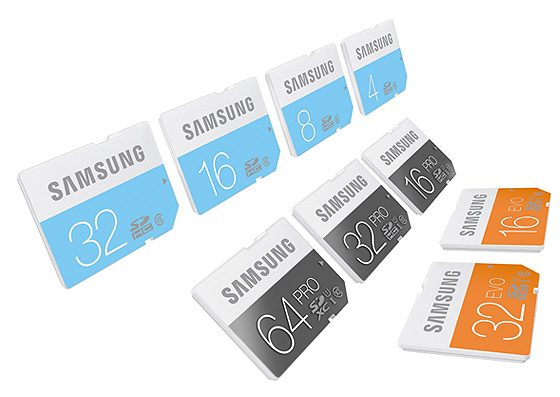 Samsung microSD kartlar