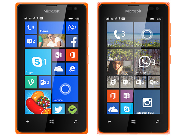 Microsoft Lumia 435 ve 532