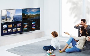 Samsung Curved UHD TV ile tek ekranda 4 içeriğin keyfini çıkarın