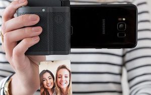 Android cep telefonundan Polaroid tarzı anında baskı