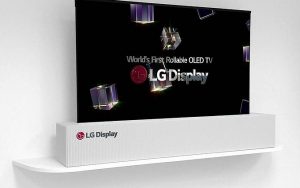 Rulo şeklinde katlanabilen LG OLED ekran