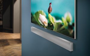 Samsung'tan duvara monte edilebilen soundbar