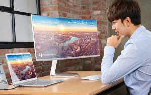 Samsung Thunderbolt 3 QLED kavisli monitör
