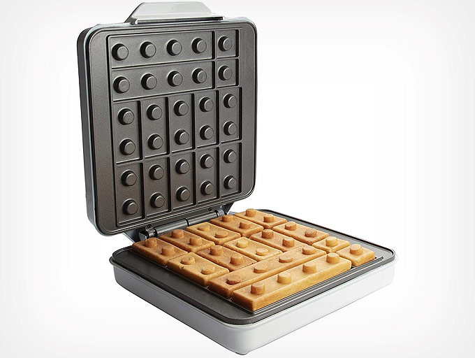 Lego şeklinde waffle makinesi