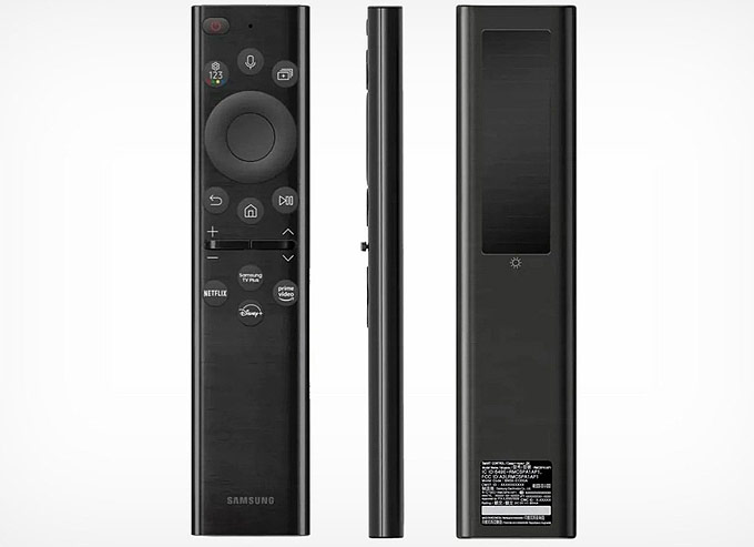 Samsung Eco Remote televizyonun kumandası