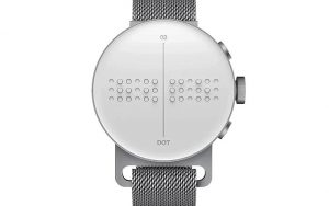 Dünyanın Braille alfabeli ilk akıllı saati Dot Watch