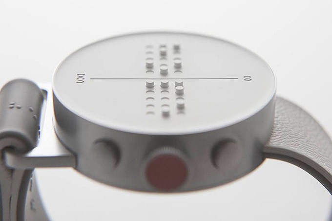 Braille alfabeli saat
