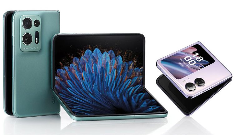 Oppo Find N2 ve Find N2 Flip cep telefonları