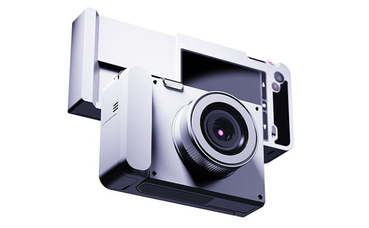 Gövdesi ile objektifi ayrılabilen dijital fotoğraf makinesi