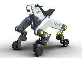 Suzuki’den merdiven çıkabilen motosiklet